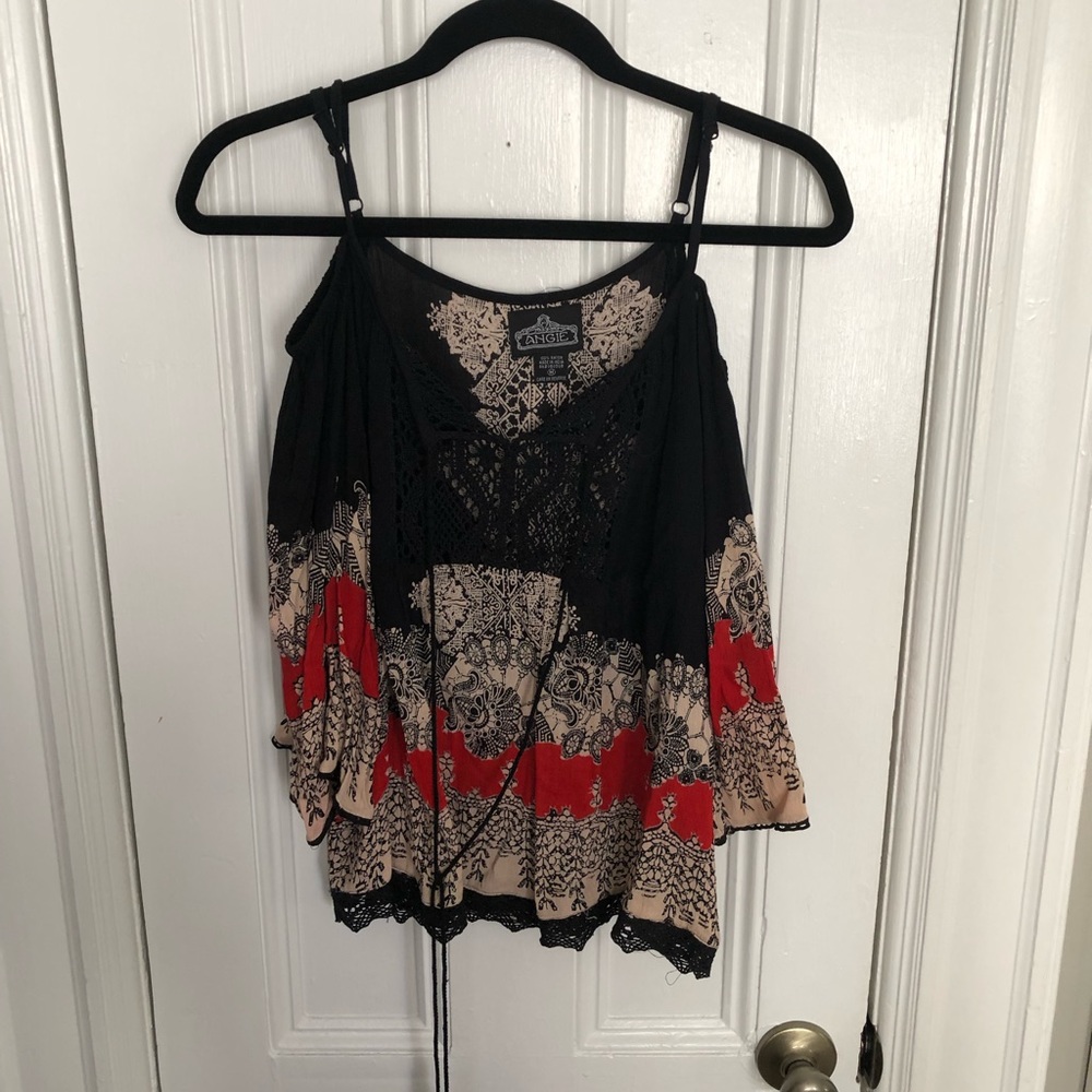 Off the Shoulder Top w/ Lace